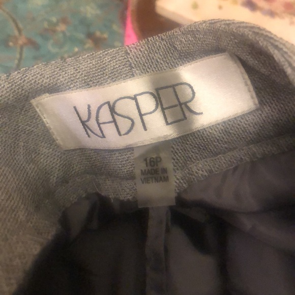 KASPER PETITE PANTS - Picture 2 of 3